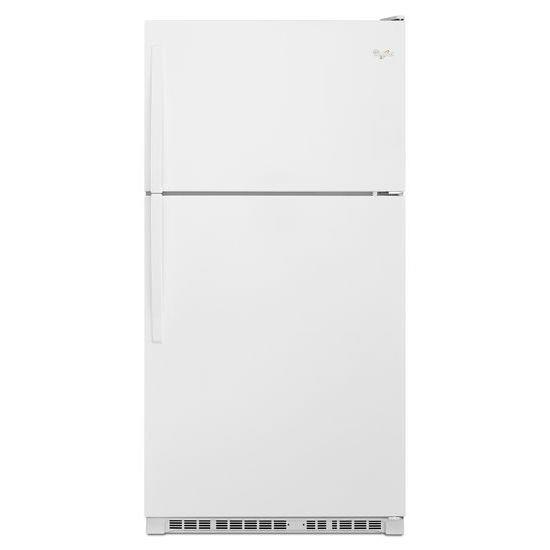 Whirlpool WRT311FZDW 21 Cu. Ft. TopFreezer Refrigerator with Optional EZ Connect Icemaker Kit